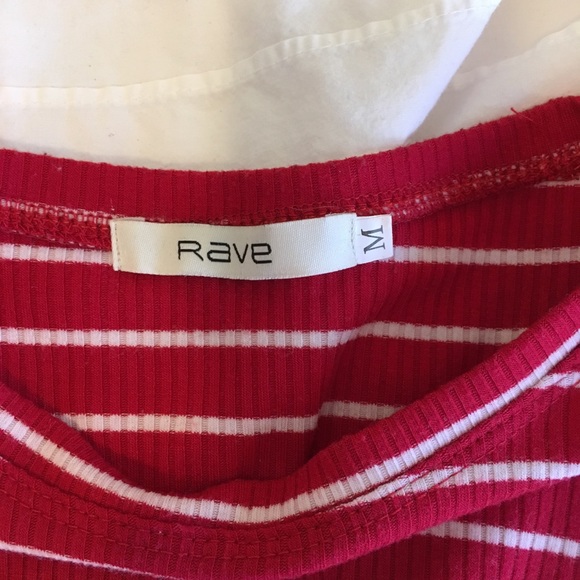 Ribbed striped tee - Picture 3 of 4